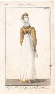 Le Journal des Dames et des Modes 1812 Costume Parisien N°1275