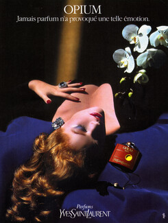 Yves Saint Laurent (Perfumes) 1985 "Opium"