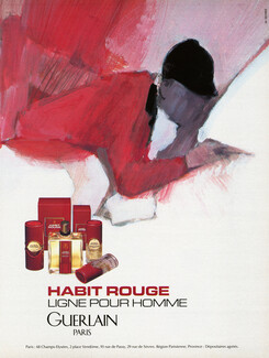 Guerlain 1984 Habit Rouge