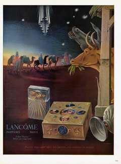 Lancôme 1946 Coffret Nativité, Les Rois Mages, E-M. Pérot
