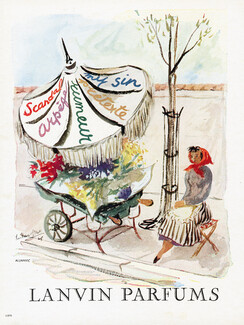 Lanvin (Perfumes) 1948 Fleuriste, Florist, Guillaume Gillet