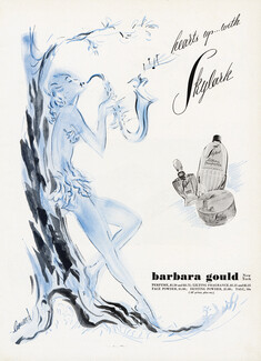 Barbara Gould (Perfumes) 1945 Skylark, Leonard