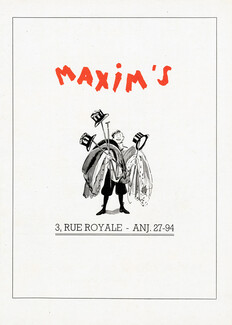 Maxim's (Restaurant) 1946 SEM