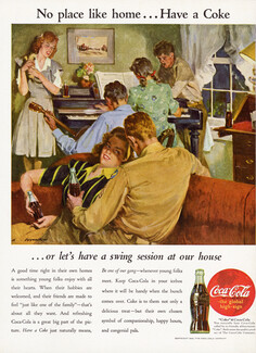 Coca-Cola 1945 No place like home