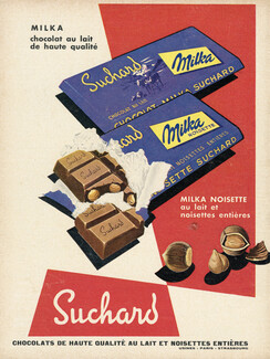 Suchard (Chocolates) 1960 Milka