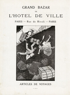 Grand Bazar de l'Hotel de Ville (BHV) 1913 Articles de Voyage