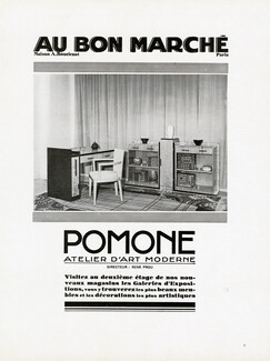 Pomone, Au Bon Marché 1928 Atelier d'Art Moderne, René Prou