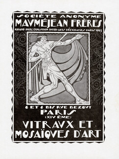 Mauméjean Frères 1926 Vitraux et Mosaïques d'Art