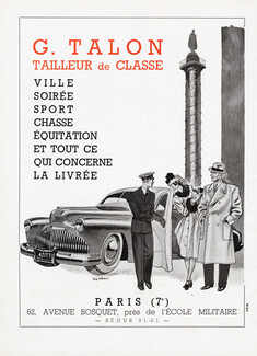 G. Talon (Tailleur) 1946 Place Vendôme, Guy Sabran