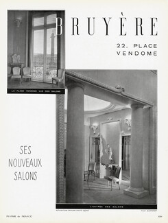 Bruyère (Couture) 1937 Store, Maurice Chalom, Place Vendôme