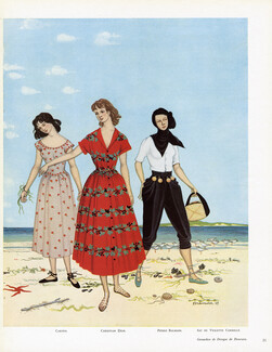 Denyse de Bravura 1949 P2 Carven, Christian Dior, Pierre Balmain, Violette Cornille