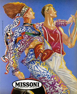 Missoni 1984 Antonio Lopez