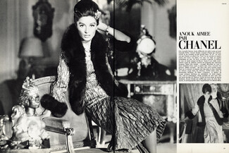 Chanel 1963 Anouk Aimée, Photo Henry Clarke