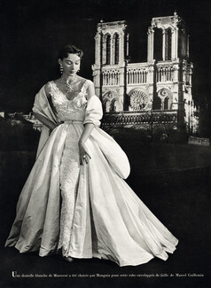 Manguin 1958 Notre-Dame de Paris, Evening Dress, Marescot, Marcel Guillemin