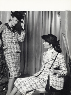 Chanel 1967 Les Tailleurs Tweeds, Photo Georges Saad