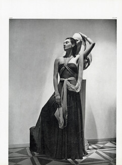 Callot Soeurs 1937 Horst, Fashion Photography