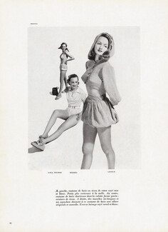 Hermès, Lola Prusac, Ledoux 1947 Harry Meerson Swimmer Fashion Photography