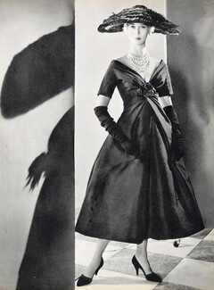 Christian Dior 1956 Black dress
