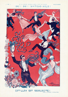 Cotillon est Ressuscité !, 1923 - Albert Guillaume Happy Dance