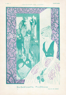 Barbebleuette, Profiteuse, 1920 - Del Marle Puppets