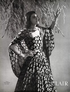 Jeanne Lanvin 1939 Summer Dress Mauboussin Jewels