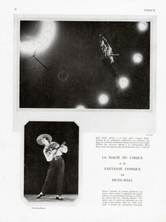 Man Ray 1926 Cirque, Les Codonas, Maria Valente (Hoyningen-Huene)