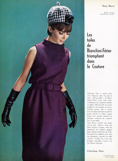 Christian Dior 1964 Bianchini Férier, Photo Guégan
