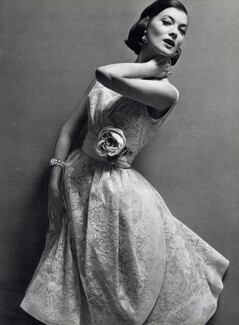 Givenchy (Couture) 1959 Photo Pottier, Fashion Photography