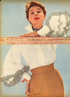 Givenchy 1952 Blouse, Photo Chevalier