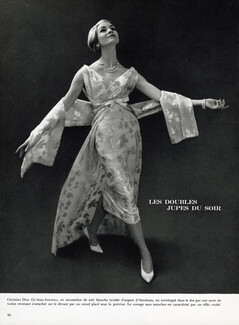 Christian Dior 1957 Doubles jupes du soir, Abraham