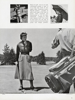 Schiaparelli 1949 Golf, Female golfer