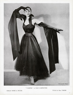 Mad Carpentier 1951 "Vampire", René Véron, Buche, Photo Jacques Decaux