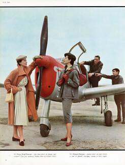 Maggy Rouff, Manguin-Boutique 1950 Airplane, Photo Arik Népo