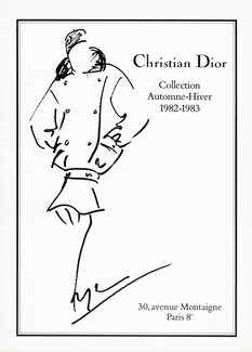Christian Dior 1982 Winter Coat