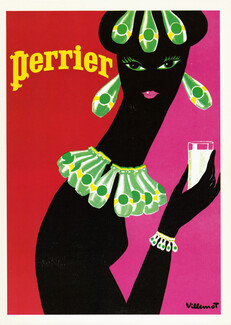 Perrier (Water) 1982 Bernard Villemot