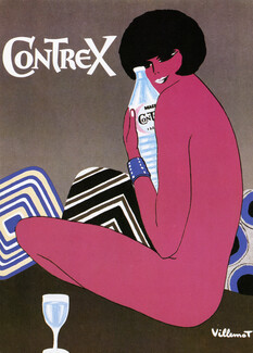 Contrex 1982 Bernard Villemot