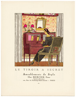 Le Tiroir à Secret, 1921 - Mercier Frères Pierre Mourgue