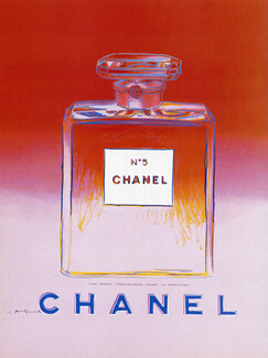 Chanel (Perfumes) 1997 Hommage d'Andy Warhol au N°5
