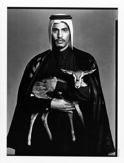 Richard Avedon 2000 Cheick Al Thani Portrait
