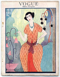 Vogue 15 Juillet 1920 (Édition Française) Helen Dryden, 60 pages