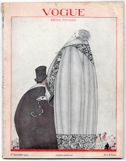 Vogue 1er Novembre 1920 (Édition Française) Georges Lepape