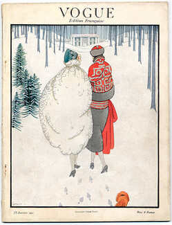 Vogue 15 Janvier 1921 (Édition Française) Harriet Meserole