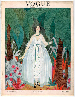 Vogue 1er Février 1921 (Édition Française) Harriet Meserole