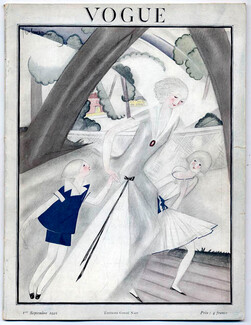 Vogue 1er Septembre 1921 (Édition Française) Georges Lepape