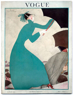 Vogue 15 Octobre 1921 (Édition Française) Georges Lepape