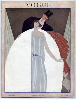 Vogue 1er Avril 1922 (Édition Française) Georges Lepape