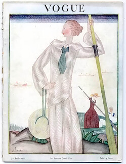 Vogue 1er Juillet 1922 (Édition Française) Georges Lepape