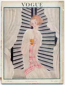 Vogue 1er Août 1922 (Édition Française) Georges Lepape