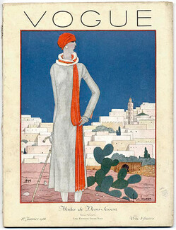 Vogue Janvier 1926 Georges Lepape, Modes de Demi-Saison