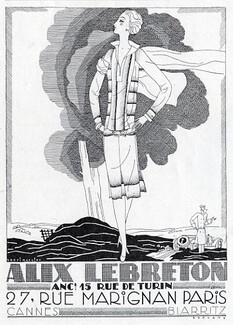 Alix Lebreton (Couture) 1926 Henri Mercier